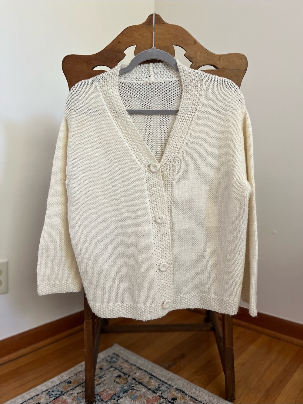 Vintage Handmade Knit Cardigan